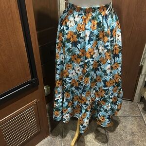 Floral skirt